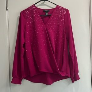 Alfani Fuchsia Blouse